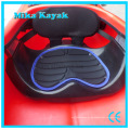 1 Person Plastic Ocean Sea Kajak mit Pedalen und Ruder